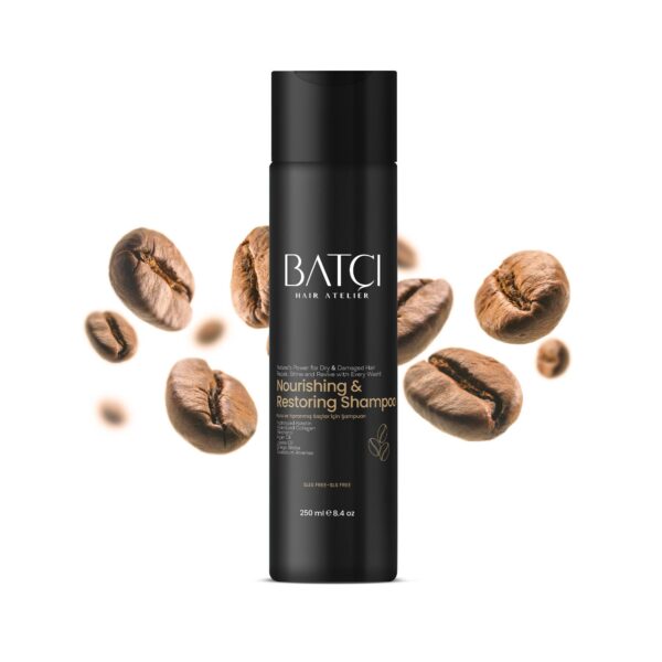 Nourishing & Restoring Shampoo With Coffee Extract For Damaged & Dry Hair